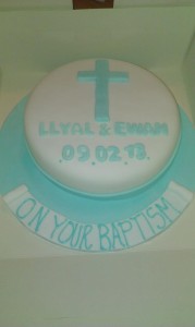 Baptism cake 8 inch quote christening 14